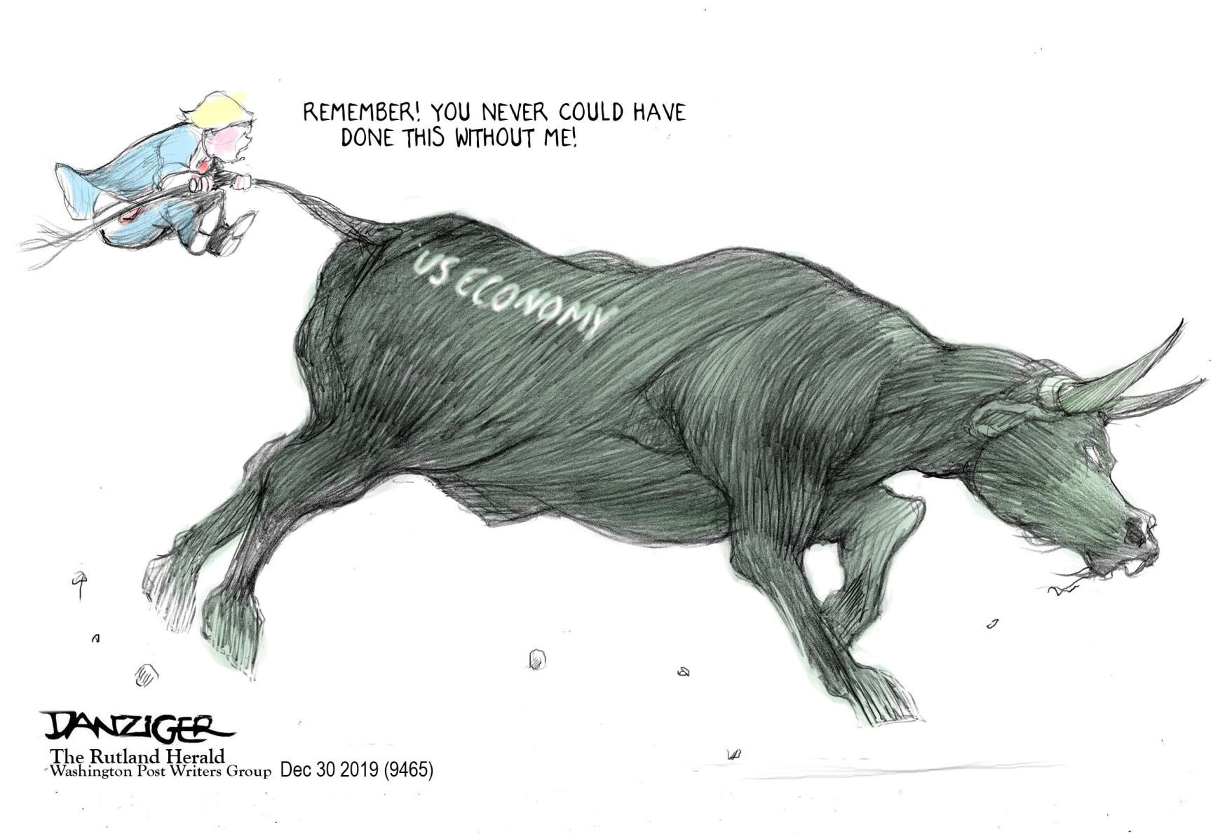 Jeff Danziger cartoon